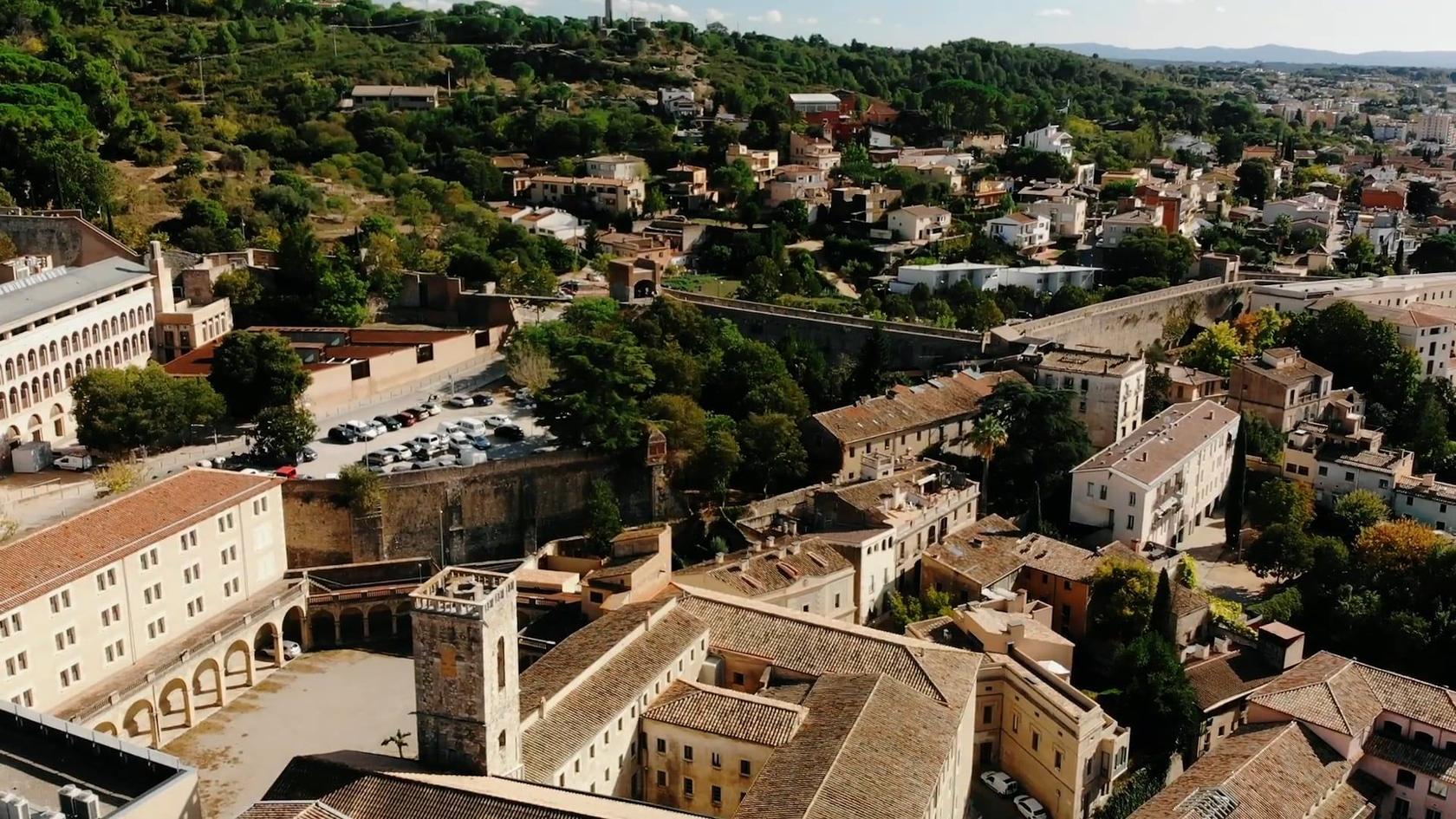Vista aèria de Girona